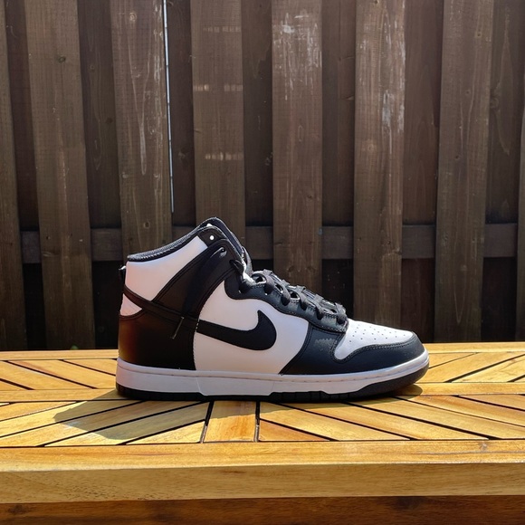 Nike Dunk High Panda Shoes Size 9.5 Men’s - Picture 5 of 11